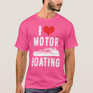 Camiseta Barco Retro Antiguo Me encanta la navegación en la