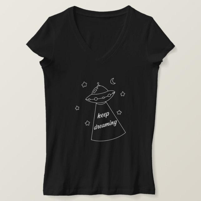Camiseta Barco soñado - Womens Premium (Anverso del diseño)