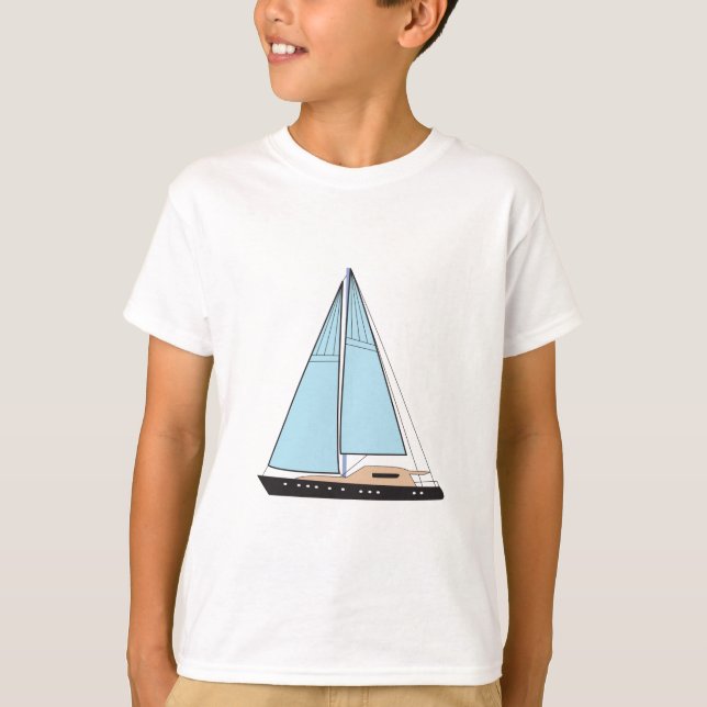Camiseta Barco velero de lujo (Anverso)