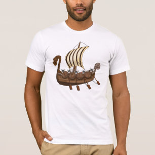 Camiseta Barco vikingo