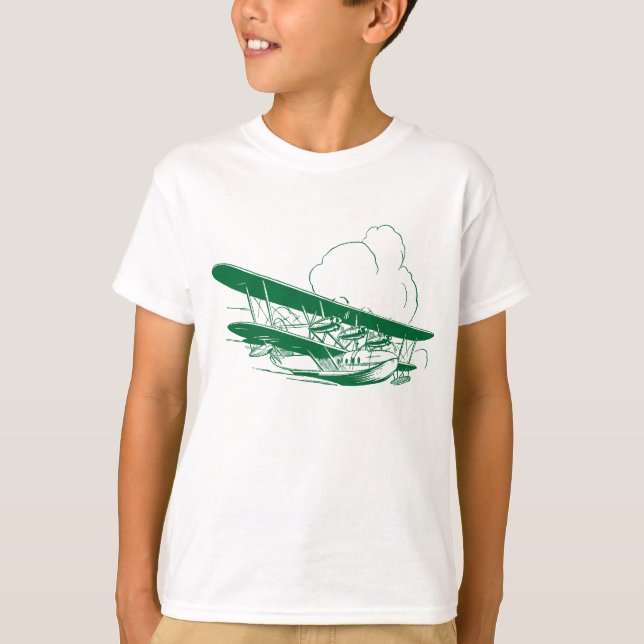 Camiseta Barco volador vintage (Anverso)
