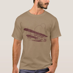 Camiseta Barco volador vintage