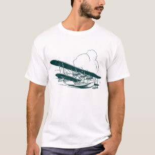 Camiseta Barco volador vintage