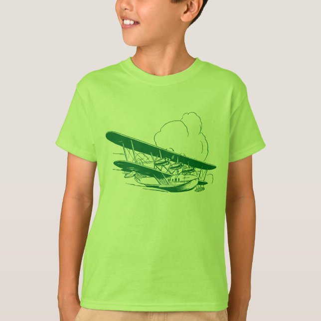 Camiseta Barco volador vintage (Anverso)