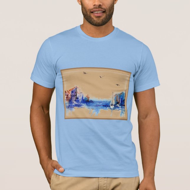 Camiseta Barcos acuáticos (Anverso)