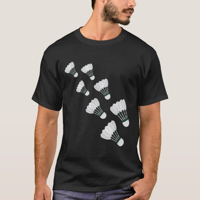 Camiseta Barcos de Badminton Volador (Anverso)