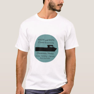 Camiseta Barcos de la carta de Zihuatanejo