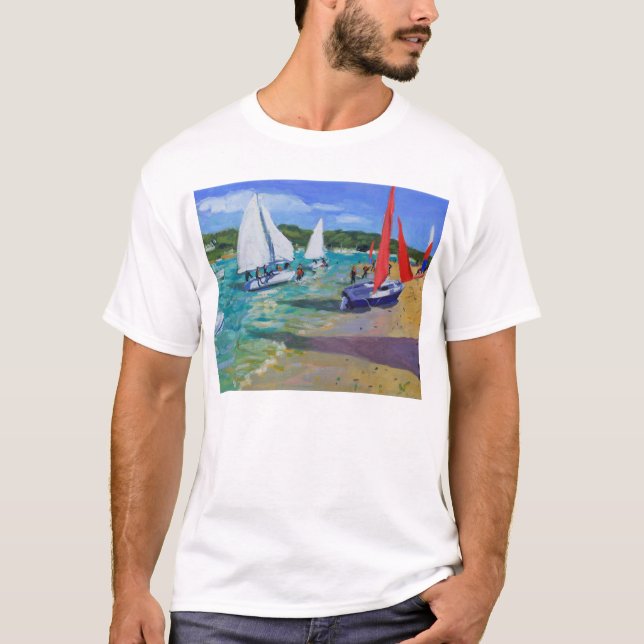 Camiseta Barcos de navegación (Anverso)
