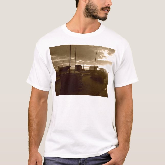 Camiseta Barcos de Pesca de Brighton (Anverso)