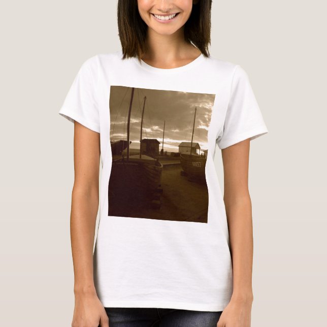 Camiseta Barcos de Pesca de Brighton (Anverso)