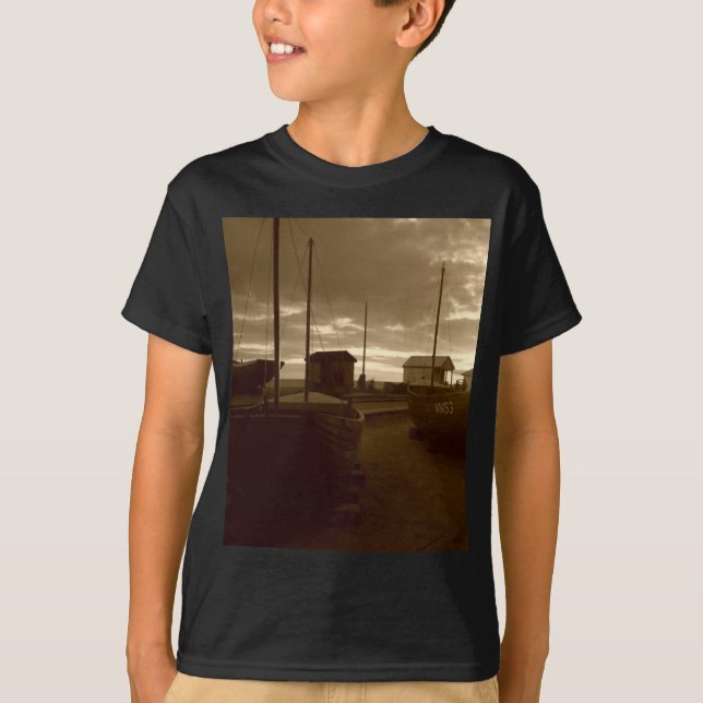 Camiseta Barcos de Pesca de Brighton (Anverso)