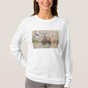 Camiseta Barcos de pesca en La Rochelle, c.1919-21