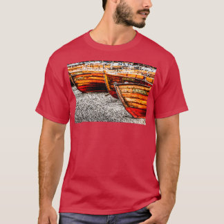 Camiseta Barcos de remo de madera Derwentwater