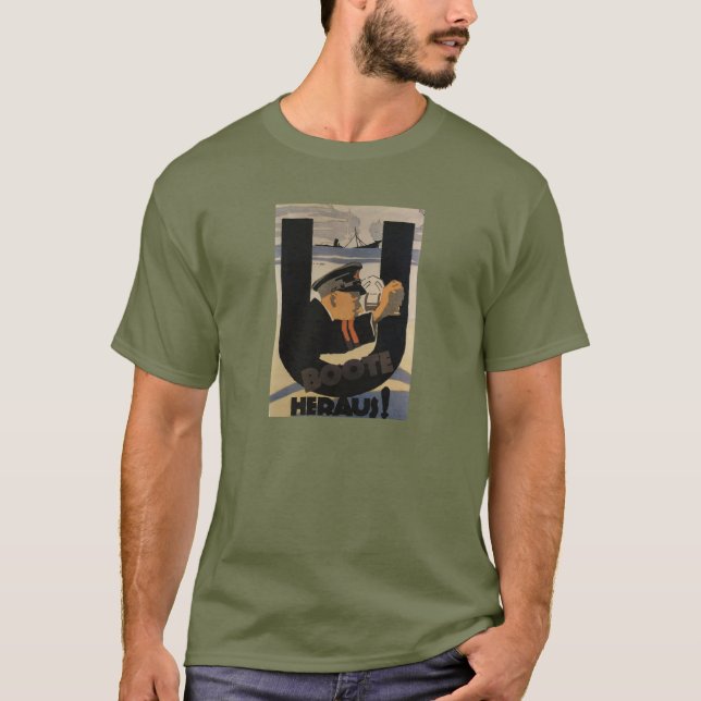 Camiseta Barcos de U en la gran guerra (Anverso)