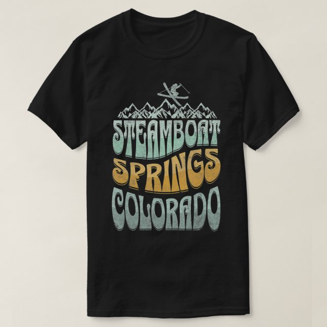 Camiseta Barcos de vapor Springs TShirt (Diseño del anverso)