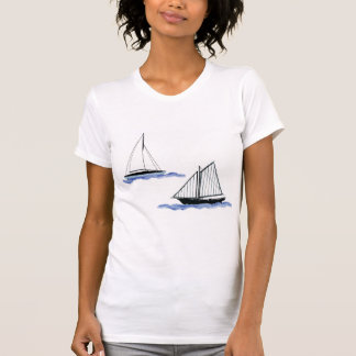 Camiseta barcos de vela