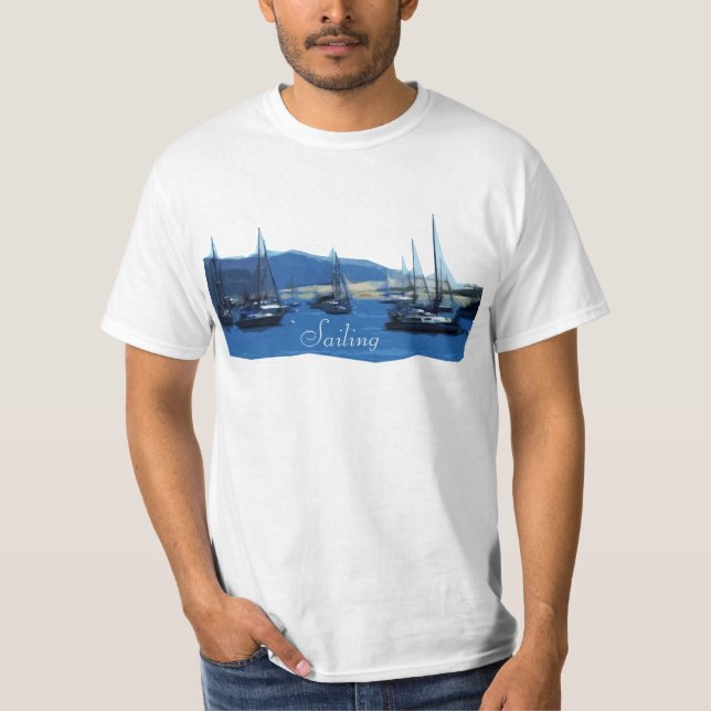 Camiseta Barcos de Vela (Anverso)