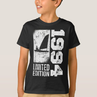Camiseta Barcos de vela de yate de marineros Vintage Cumple