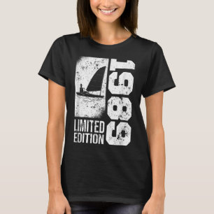 Camiseta Barcos de vela de yate de marineros Vintage Cumple