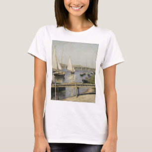 Camiseta Barcos de vela en Argenteuil por Gustave Caillebot