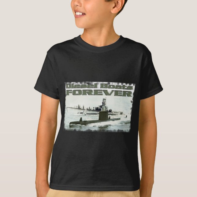 Camiseta Barcos diesel para siempre (Anverso)