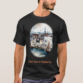 Camiseta Barcos en el Puerto de Honfleur