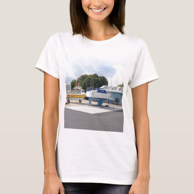 Camiseta Barcos en seco (Anverso)