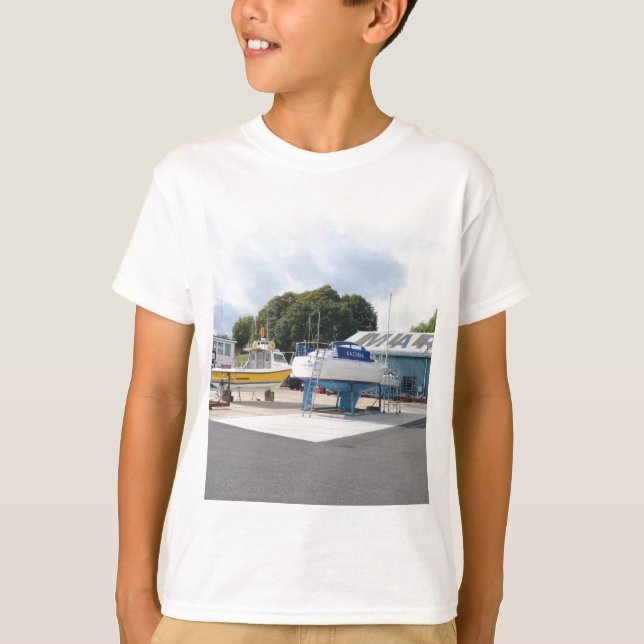 Camiseta Barcos en seco (Anverso)