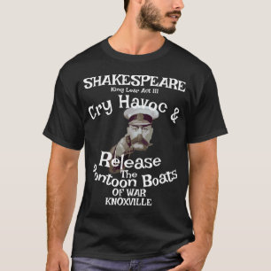 Camiseta Barcos pontones Shakespeare Guerra Knoxville