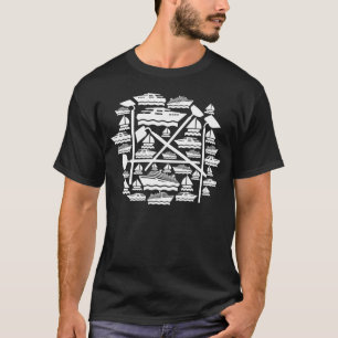 Camiseta Barcos y casas