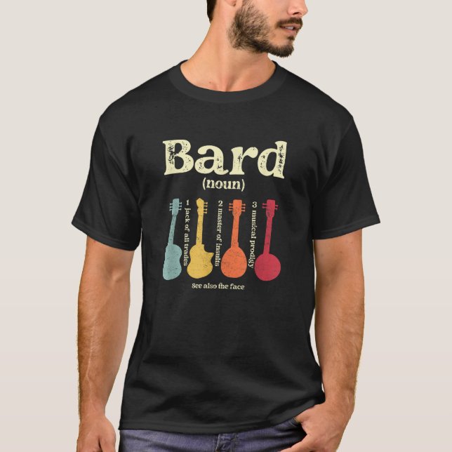 Camiseta Bard Class Tabletop Definition Musical Prodigy Ins (Anverso)