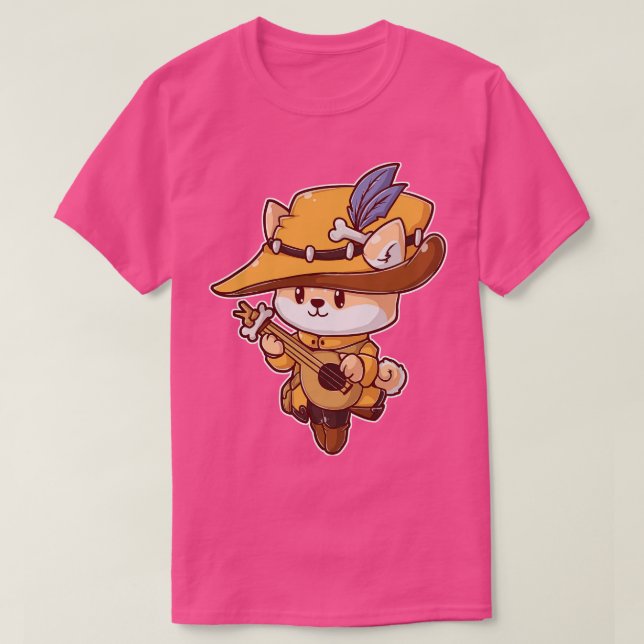Camiseta Bard Dog (Diseño del anverso)