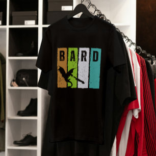 Camiseta Bard Dungeon Fantasy Role play Grunge T-Shirt