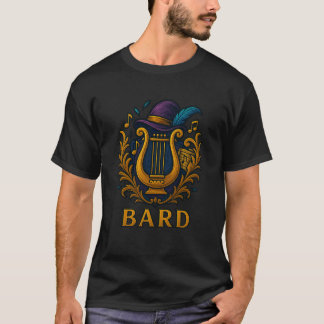 Camiseta Bard — Magia, Música e Inspiração