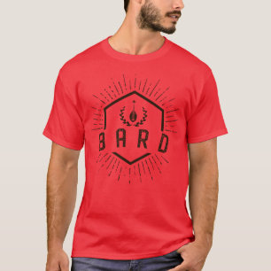 Camiseta Bard Player Class Bards Tabletop RPG Addict