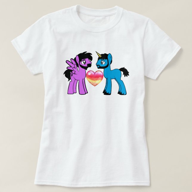 Camiseta Bardo Brony Mujeres tamaño TShirt (Diseño del anverso)