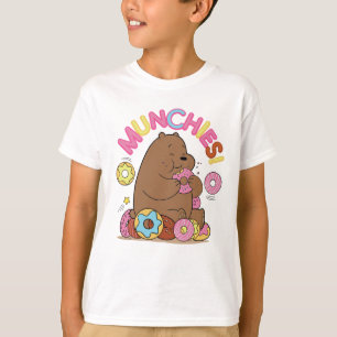 Camiseta ¡Bare Bears - Grizz Donut Munchies!