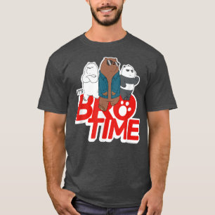 Camiseta Bare Bears Grizz Panda Ice Bear es el momento del 