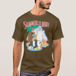 Camiseta Bare Bears Grizz Panda Ice Bear Summer está aquí