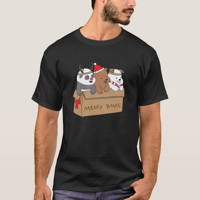 Camiseta Bare Bears Xmas (Anverso)