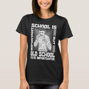 Camiseta Bare Knuckle Boxing Set Old School Boxer MMA Fi