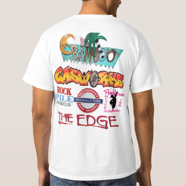 Camiseta Bares de Toronto del pasado (Reverso)