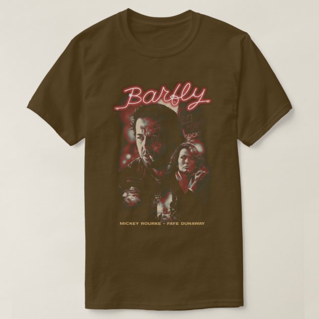 Camiseta Barfly (Diseño del anverso)