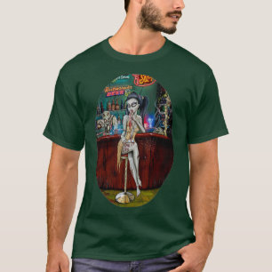 Camiseta Barfly Zombie Chick