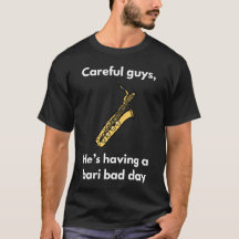 Camiseta Bari Bad Day | Baritone Saxofono