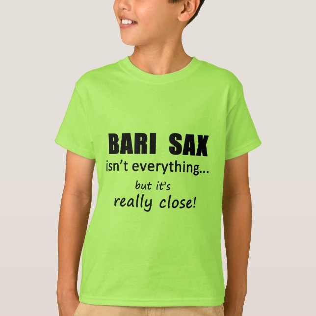 Camiseta Bari Sax no es todo (Anverso)