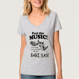 Camiseta Bari Sax Siente La Música