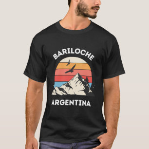 Camiseta Bariloche Argentina Picos De Las Montañas Argentin