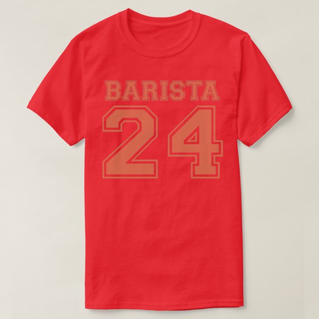 Camiseta Barista 11 (Diseño del anverso)