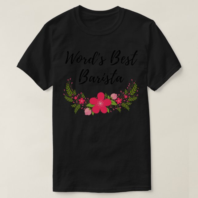 Camiseta Barista 16 (Diseño del anverso)